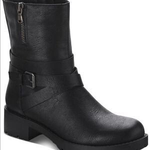 Sun & Stone Stella Moto Booties, Size 10, NIB